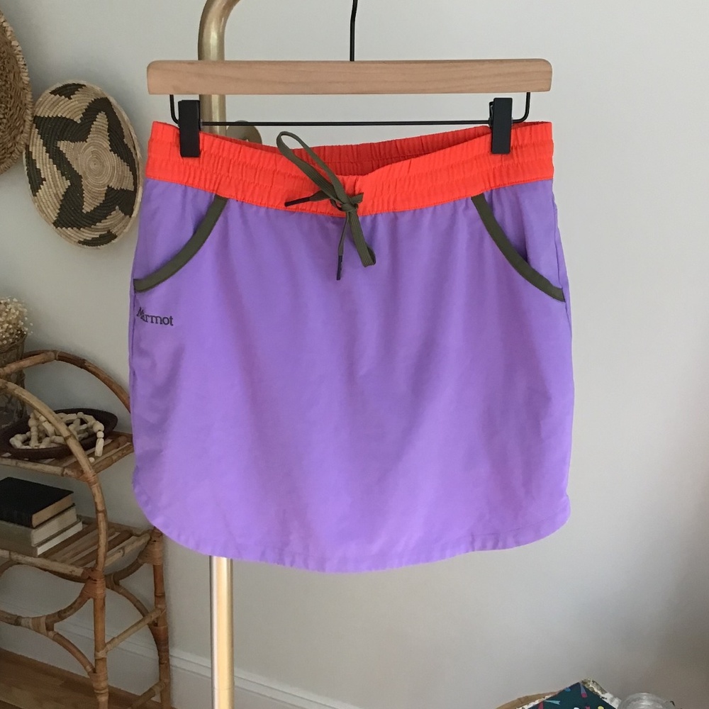 Marmot Elda Hiking Skort Size Small Lavender
